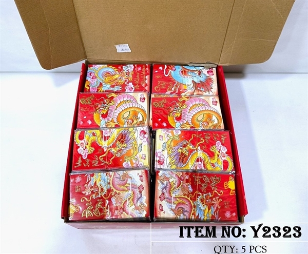 Y2323 XẤP 10C LÌ XÌ RỒNG CHỮ VIỆT