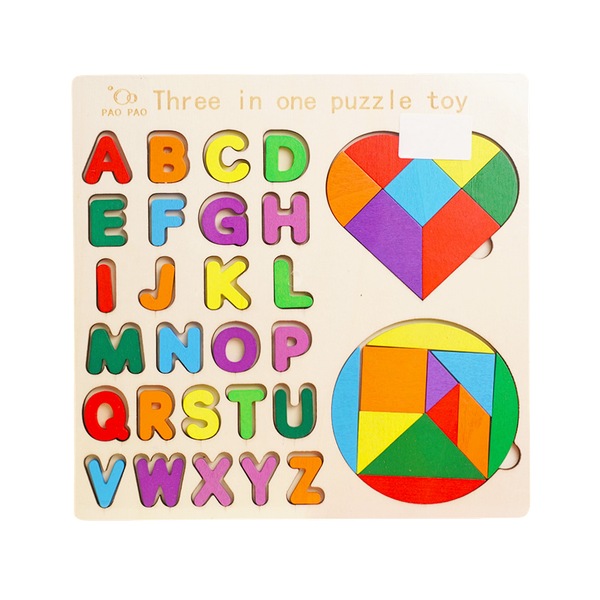 LCL-0431/TL  BẢNG GỖ XẾP HÌNH ĐỦ MẪU