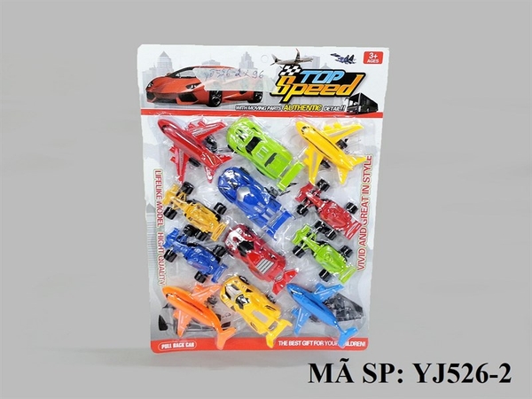 YJ526-2 VĨ XE HƠI, ĐUA, MÁY BAY TRỚN 12C