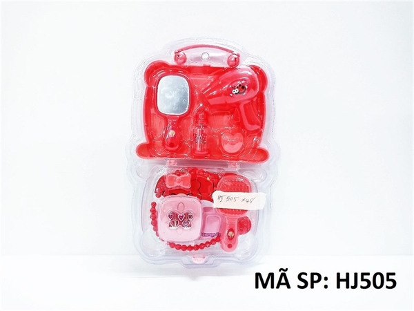 HJ505 VĨ ÉP VALI TRANG ĐIỂM MÁY SẤY, GƯƠNG, LƯỢC, DÂY CHUYỀN (ĐỎ) HJ083, HJ152