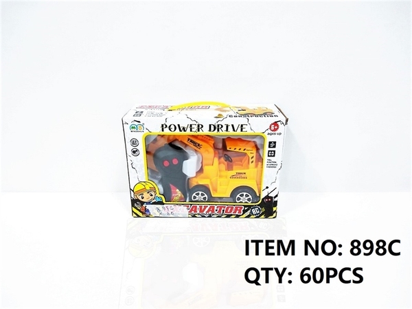 898C HỘP XE CÔNG TRÌNH CÀO ĐIỀU KHIỂN 3 ĐỘNG TÁC, KHÔNG SẠC