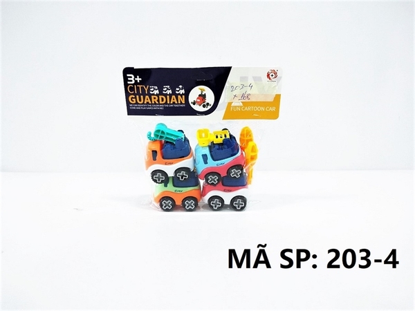 203-4 TÚI XE CÔNG TRÌNH CAR 4C ĐỦ MẪU + ỐC VÍT (PVC) 201-2,-4,-6, 202-2,-4,-6, 203-2,-6