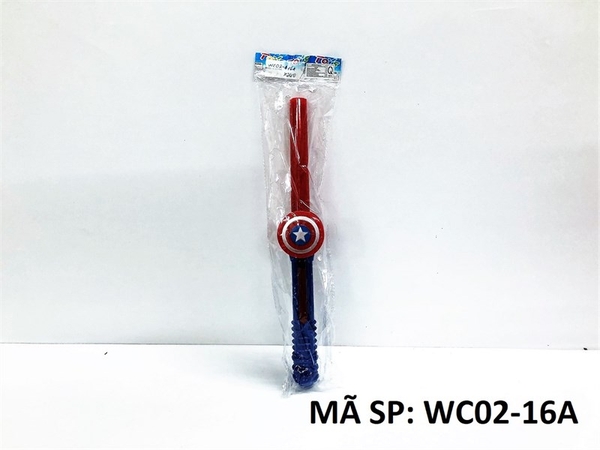 WC02-16A TÚI K_ PIN ĐÈN KHIÊN CAPTAIN AMERICA (OPP)