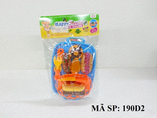 190D2 TÚI BẾP KHÂY DÍNH BÁNH MÌ, HOT DOG + RỔ (PVC)