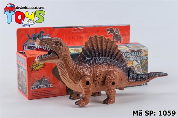 1059 HỘP KHỦNG LONG PIN MIỆNG ĐÈN, NGOẮC ĐUÔI