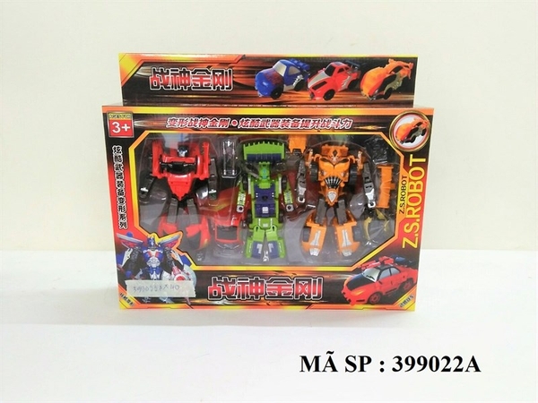 399022A HỘP RÁP ROBOT BIẾN HÌNH XE 3C (ZHANSHENROBOT)