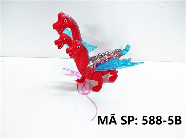 588-5B TÚI KHỦNG LONG CỔ DÀI, CÁNH, 3 ĐẦU PIN NHẠC ĐÈN + DÂY DẮT (OPP)