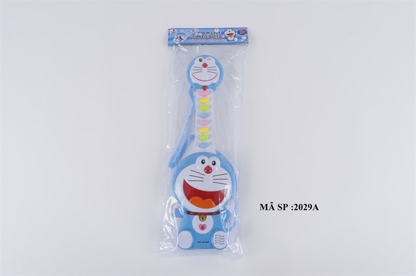 2029A  TÚI ĐÀN GHITA PIN DOREMON 8 PHÍM TIẾNG VIỆT (CÓ DÂY)