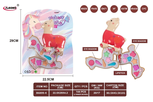 B6899-4  VỈ PHẤN TRANG ĐIỂM 2 TẦNG LẠC ĐÀ