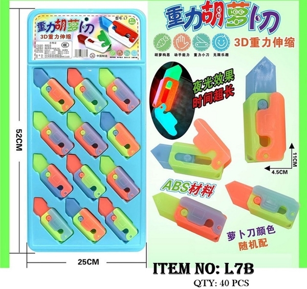 L7B VỈ 12C DAO CÀ RỐT 10.5x4.2cm