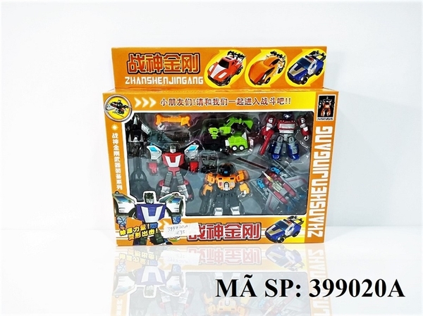 399020A HỘP RÁP ROBO BIẾN HÌNH XE 5C Zhanshen jingang