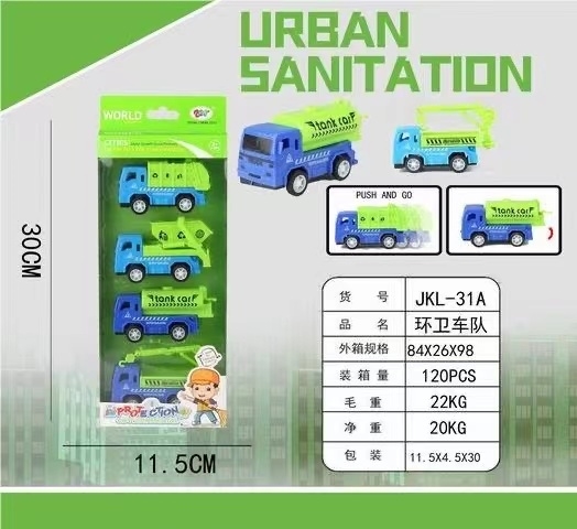 JKL-31A VĨ HỘP XE CT TRỚN 4C ĐỦ MẪU (BEN, HỐT RÁC, BỒN, CẨU) Protection environmental JKL-31B, JKL-31C, JKL-31D