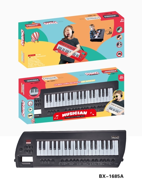BX-1685A  HỘP ĐÀN PIANO PIN 37 PHÍM + SẠC USB