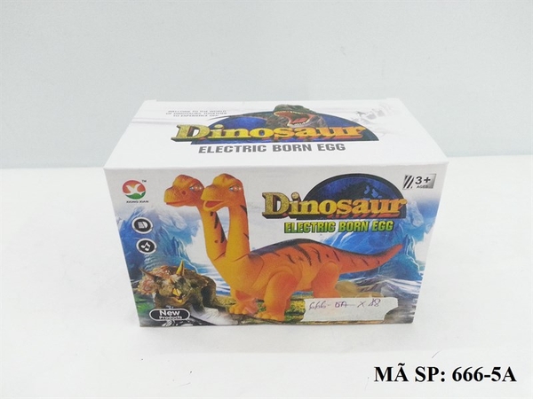 666-5A HỘP KHỦNG LONG PIN 2 ĐẦU, CỔ DÀI ĐẺ TRỨNG (THÚ PIN)