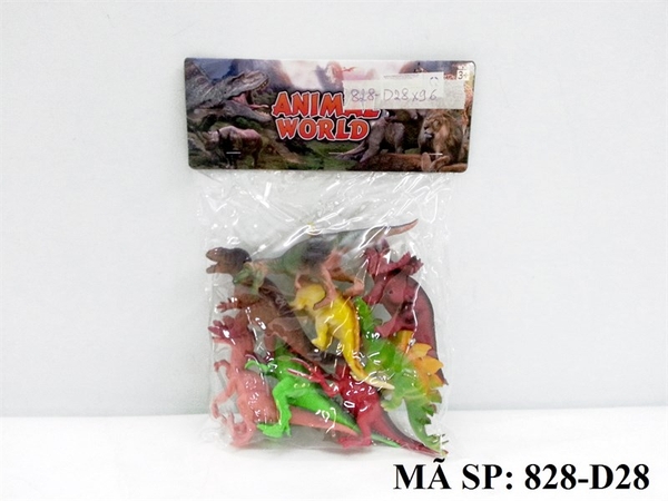 828-D28 TÚI THÚ KHỦNG LONG 8C