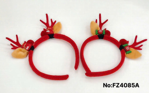 FZ4085A  TÚI 2C CÀI TÓC NOEL SỪNG TUẦN LỘC