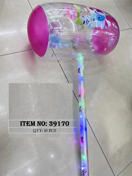 39170 TÚI 10C CÂY CHỚP ĐÈN BÓNG PHAO BÚA ĐỦ MẪU (SIÊU NHÂN, HEO PEPPA)