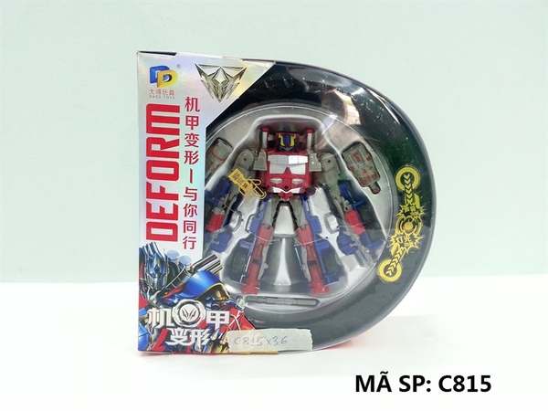 C815 HỘP RÁP ROBO XE BIẾN HÌNH