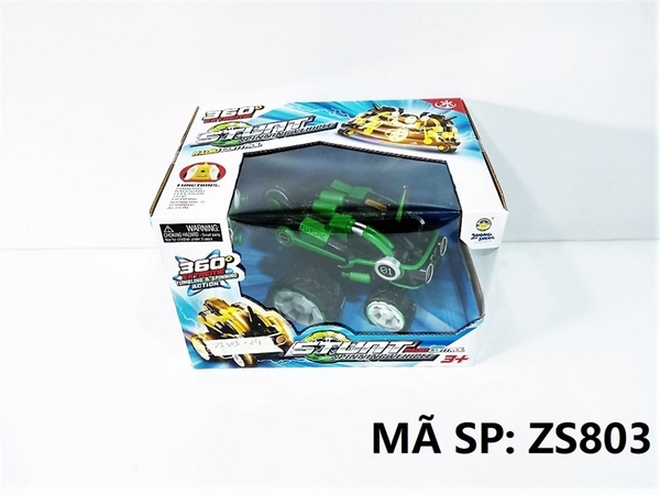ZS803 HỘP XE LỘN ĐIỀU KHIỂN 7 ĐỘNG TÁC, CÓ SẠC, XOAY 360 ĐỘ ZS803 A1-R,G,Y, ZS803 A2-R,G,Y