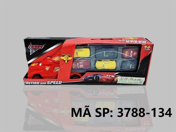 3788-134 HỘP XE CONTAINER TRỚN CHỞ 6C XE HƠI CAR