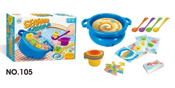 105 HỘP BẾP PIN NẤU SOUP (CÁ, CUA, MỰC, SÒ)