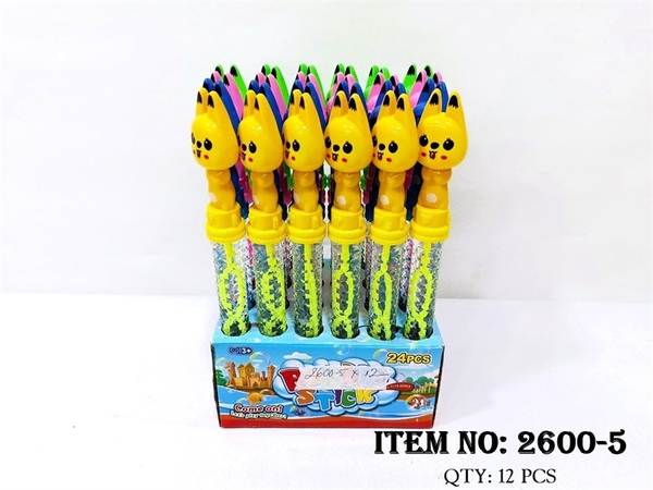 2600-5 HỘP CÂY THỔI XÀ BÔNG THÚ ĐỦ MẪU 24C