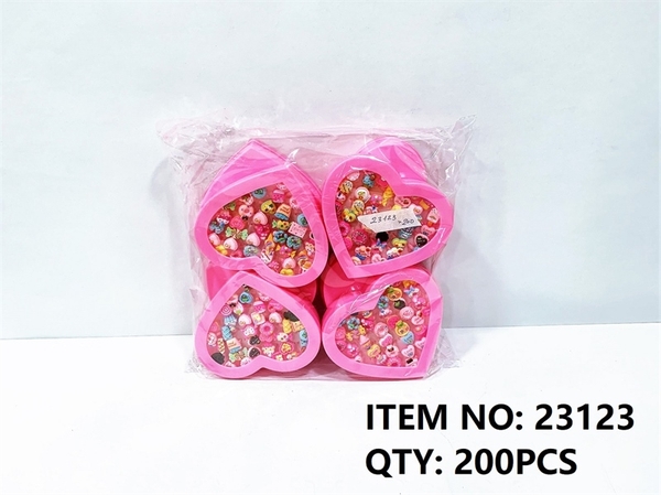 23123 TÚI 8 HỘP NHẪN NHỰA BÁNH KẸO 36 CHIẾC