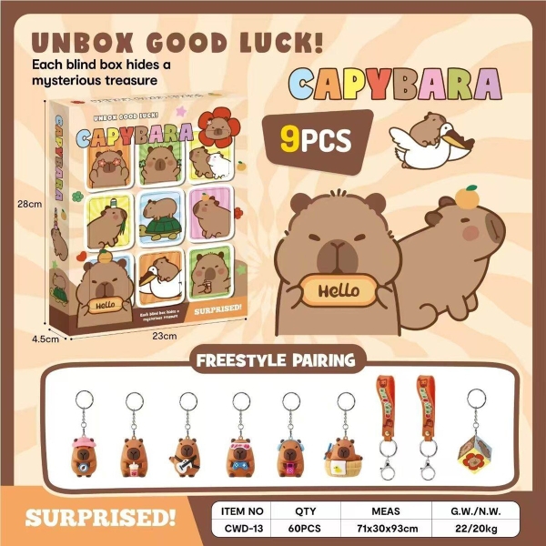 CWD-13  HỘP MÓC KHÓA CHUỘT LANG NƯỚC 9C