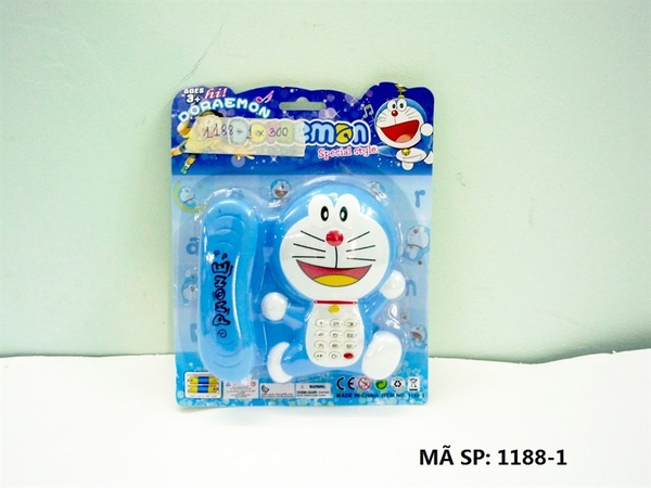1188-1 VỈ ĐIỆN THOẠI BÀN PIN DOREMON