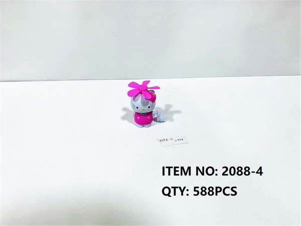2088-4 TÚI QUẠT QUAY TAY MÈO KITTY (OPP)
