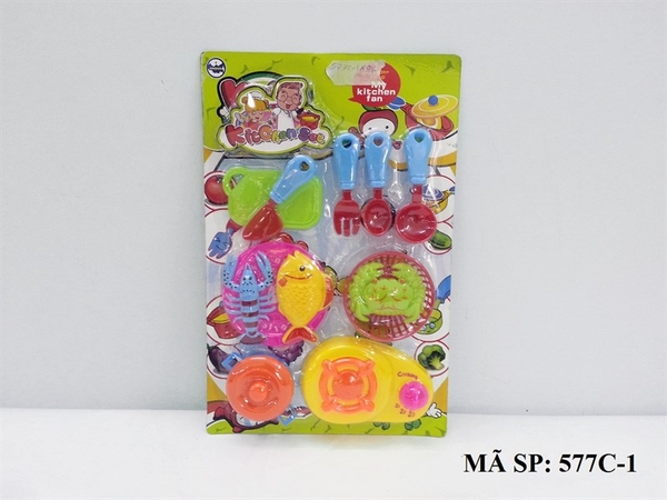 577C-1 VỈ BẾP GAS, TÔM, CUA, CÁ, 1 NỒI