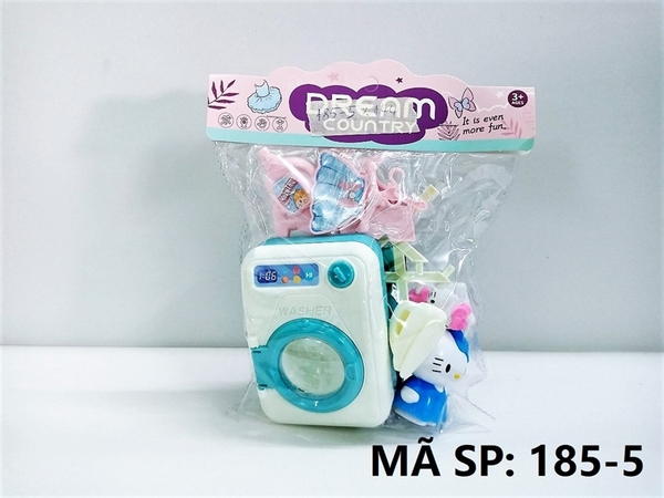 185-5 TÚI BẾP MÁY GIẶT, GIÁ ĐỠ BÀN ỦI + 2C MÈO KITTY Dream country