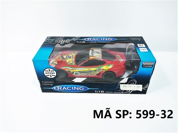 599-32 HỘP XE HƠI ĐUA SỐ 21 ĐK 7 Đ.TÁC, KHÔNG SẠC TL 1:16 Racing 599-5, 599-51, 599-52