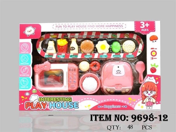 9698-12 HỘP BẾP LÒ NƯỚNG, NỒI CƠM ĐIỆN, KHOAI TÂY CHIÊN