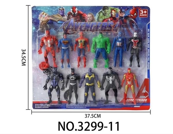 3299-11 VỈ SIÊU NHÂN 11T AVENGER