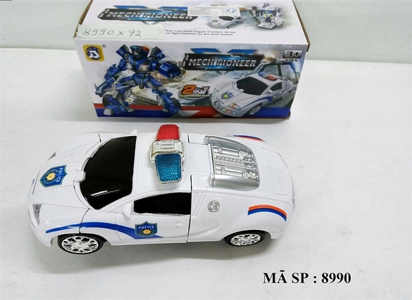 8990 HỘP XE HƠI BUGATTI PIN BIẾN HÌNH ROBO