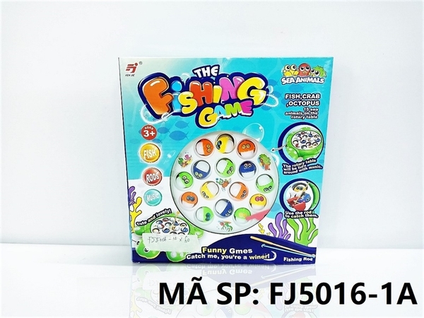 FJ5016-1A HỘP CÂU CÁ PIN RÙA 15C Fishing Game