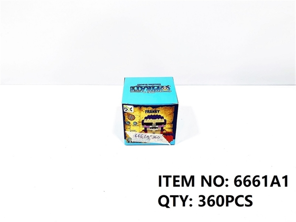 6661A1 HỘP LOGO RÁP 3D HẢI TẶC FRANKY 632 MIIẾNG Pirate