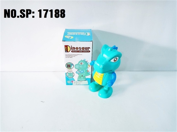 17188 HỘP KHỦNG LONG PIN NHẠC ĐÈN NHẢY DANCING Dinosaur