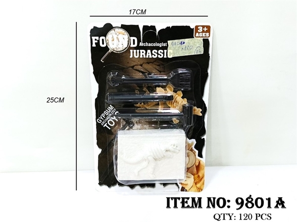 9801A  VỈ KHẢO CỔ ĐÀO KHỦNG LONG HÓA THẠCH