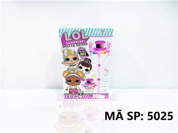 5025 HỘP MICRO KARAOKE PIN NHẠC KẾT NỐI ĐT L.O.L Star Party mp3