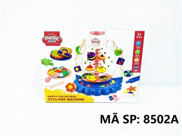 8502A HỘP ĐẤT SÉT LÀM BÁNH + MÁY ÉP + 10 TÚI Cyclone Machine