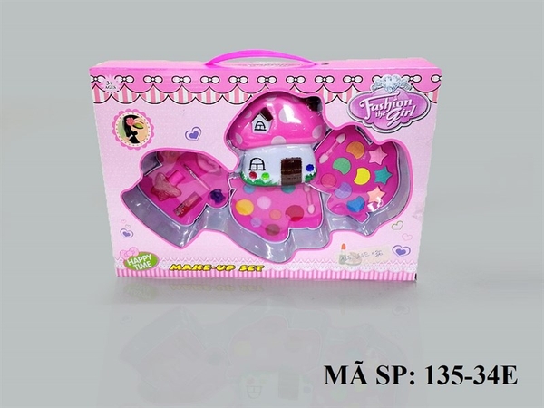 135-34E  HỘP PHẤN TRANG ĐIỂM (NHÀ NẤM)