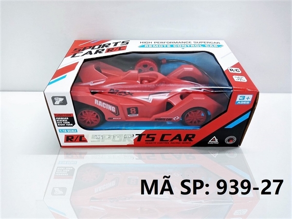 939-27 HỘP XE ĐUA ĐIỀU KHIỂN 7 ĐỘNG TÁC, CẦN GẠT XOAY, KHÔNG SẠC, TL 1:16 939-27, 939-28