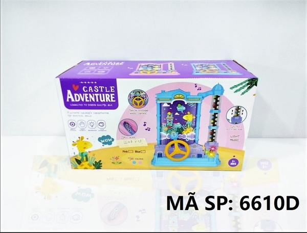 6610D HỘP MÁY BẮT BÓNG PIN NHẠC, VÔ LĂNG