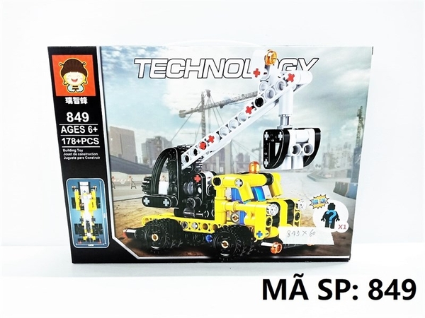 849 HỘP LOGO RÁP XE CT 178 MIẾNG Technology