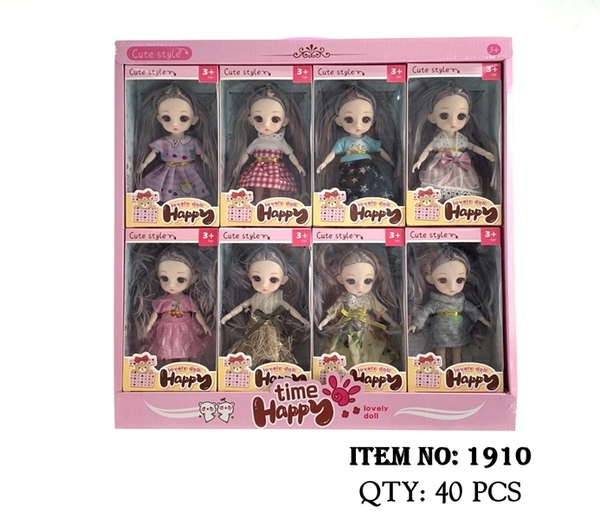 1910 HỘP BABY 8C KHỚP, MẮT THỦY TINH