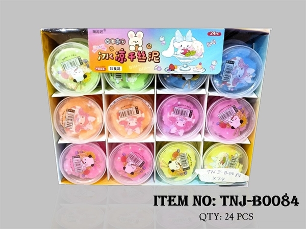 TNJ-B0084 HỘP 24 HŨ SLIME HẠT XỐP SANRIO