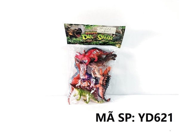 YD621 TÚI THÚ KHỦNG LONG DẠ QUANG 6C ĐỦ MẪU (PVC) Epoch Dinosaur
