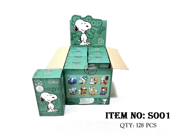 S001 HỘP LOGO RÁP MÔ HÌNH CHÓ ĐỦ MẪU 8C